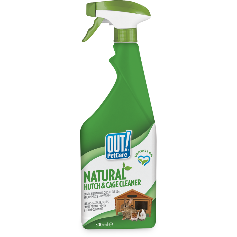 Siivoussuihke Out! 500 ml Cage&Hutch Cleaner