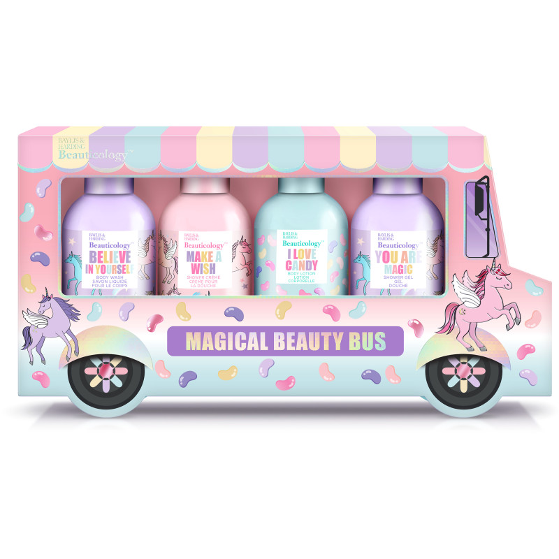 Lahjapakkaus Baylis & Harding 400 ml Beauticology Candy Beauty Bus