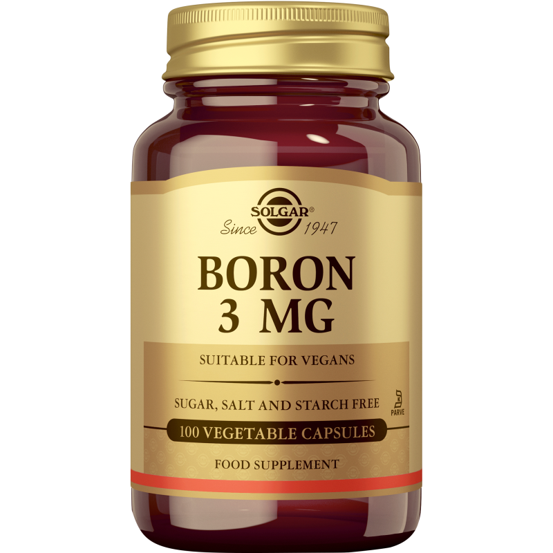 Boori (Na-boraatti) Solgar 100 kpl