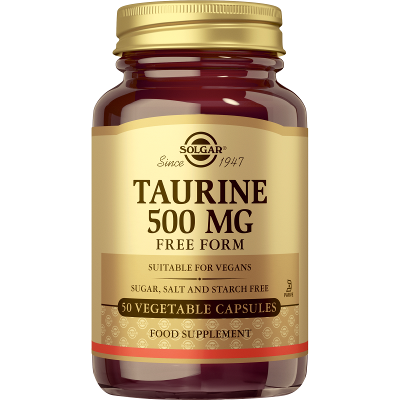 Tauriini Solgar 50 kpl 500 mg