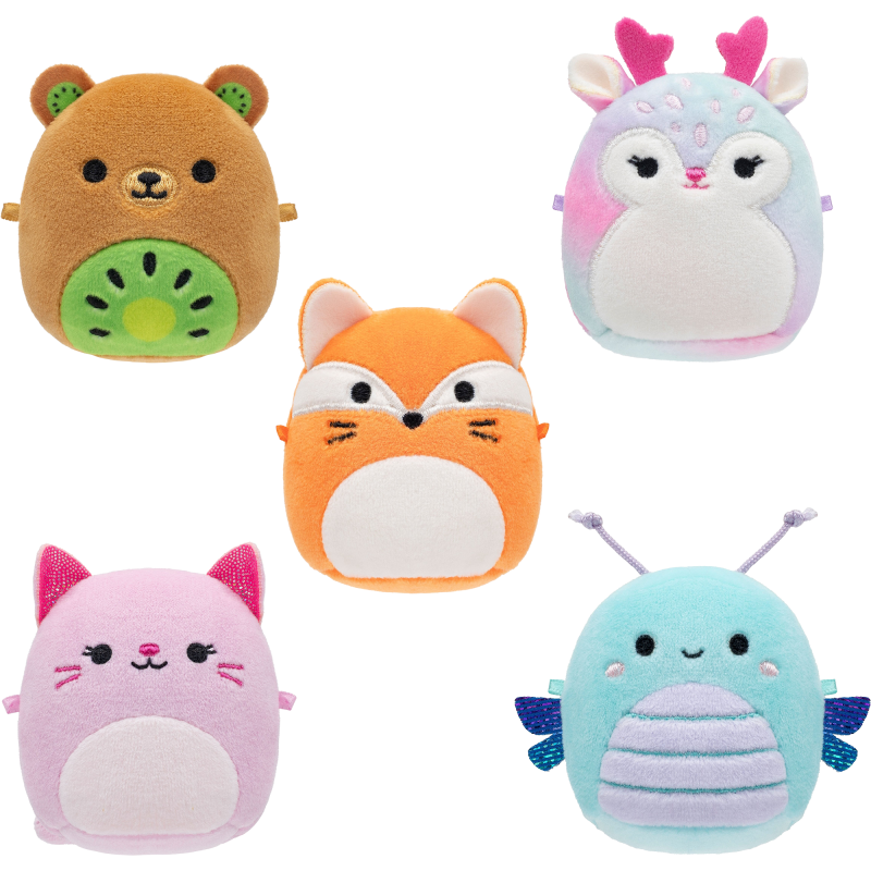 Pehmolelu Micromallows 6 cm 5 kpl