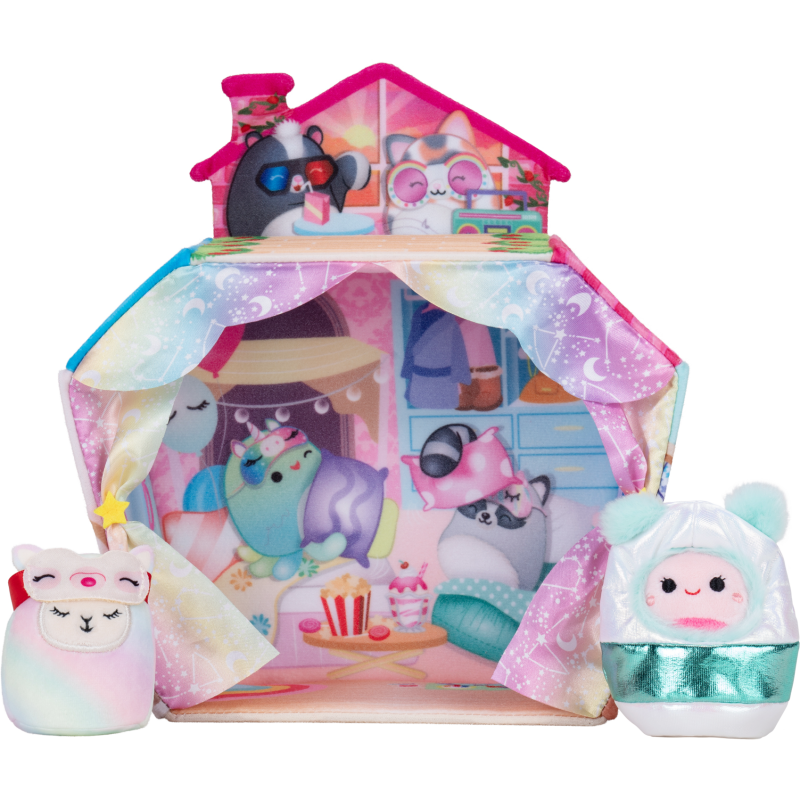 Leikkisetti Squishville Pyjamabileet Deluxe S7