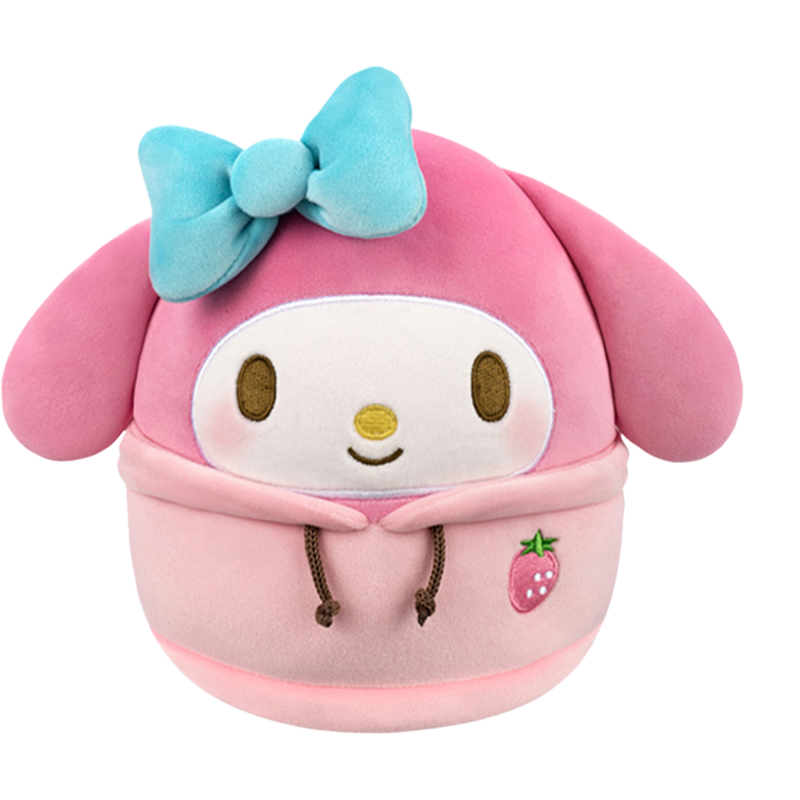 Pehmolelu Squishmallows 20 cm Hello Kitty Hoodie Mass My Melody