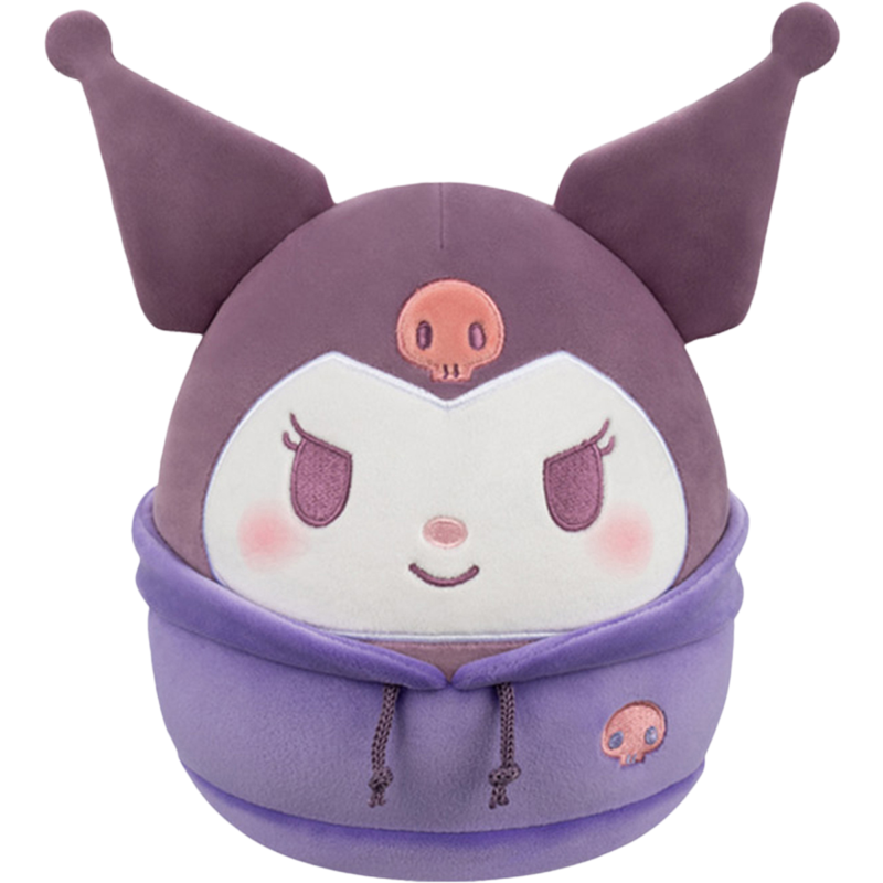 Pehmolelu Squishmallows 20 cm Hello Kitty Hoodie Mass Kuromi