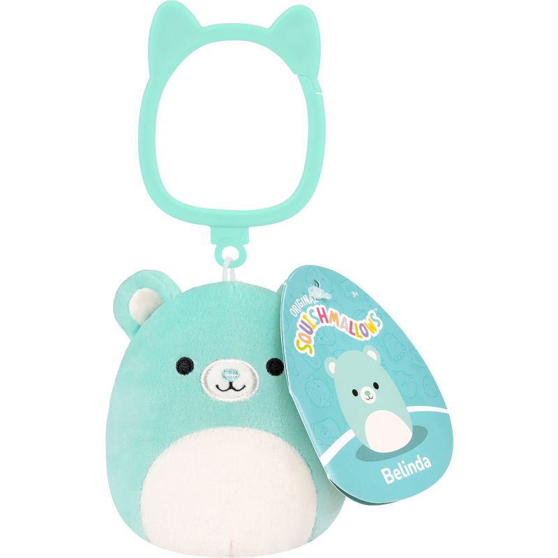 Pehmolelu Squishmallows 9 cm P25 Clip On Belinda