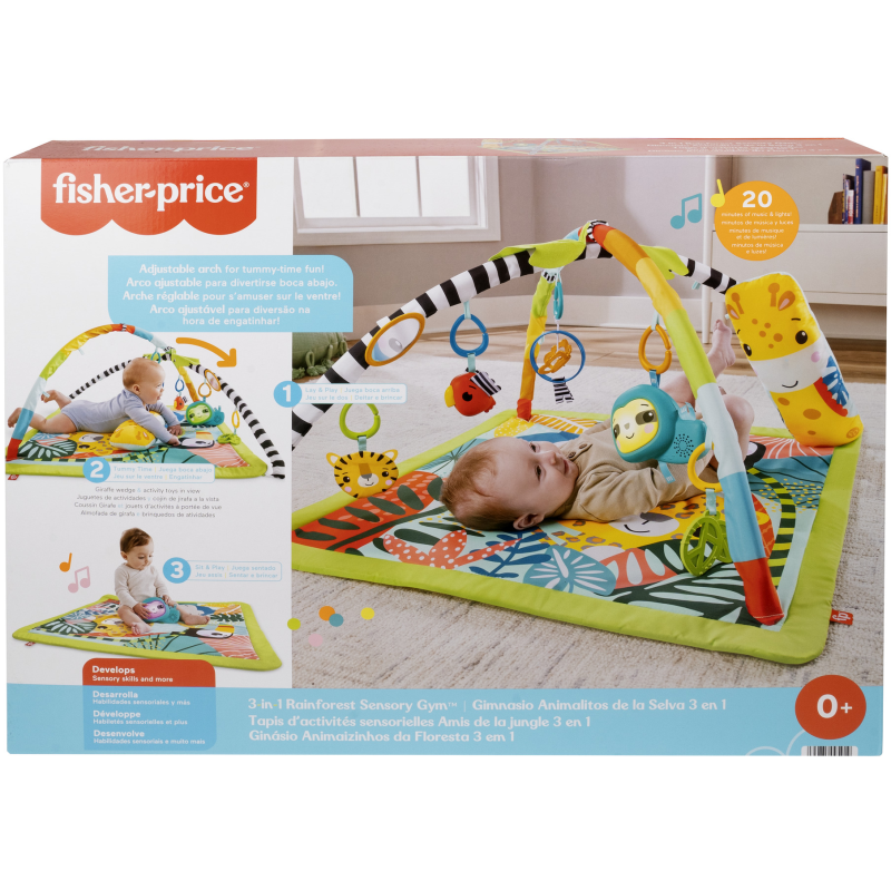 Leikkimatto Fisher-Price Activity Gym 3 in 1