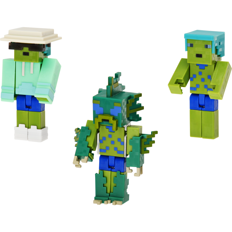 Figuuri Minecraft Creator Set 3-pack