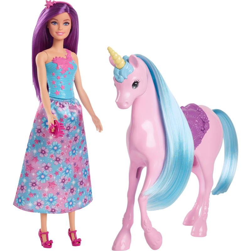 Muotinukke Barbie ja yksisarvinen