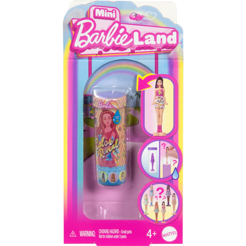 Muotinukke Barbie Mini Barbieland Color Reveal