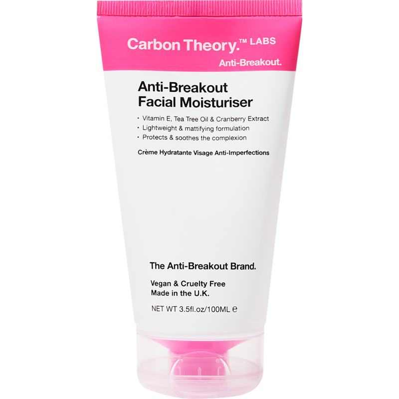 Kosteusvoide Carbon Theory 100 ml kasvoille Anti-Breakout