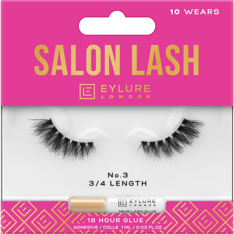 Irtoripset Salon Lashes 3/4 Length No.3 by Eylure