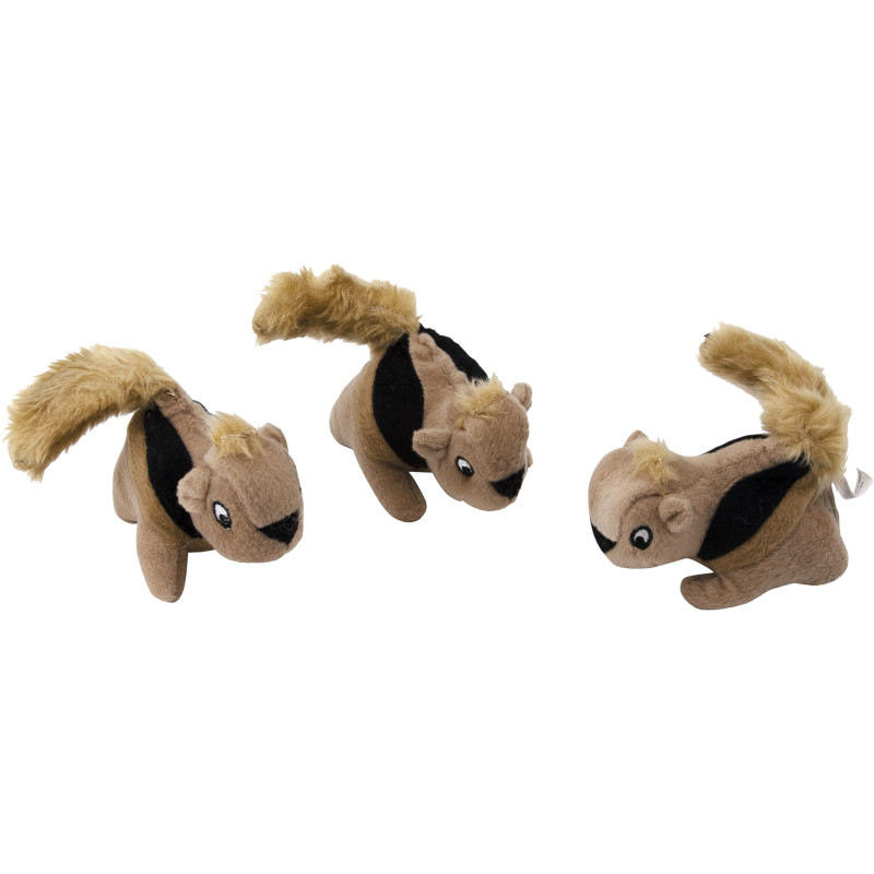 Koiranlelu Outward Hound oravat 3 kpl