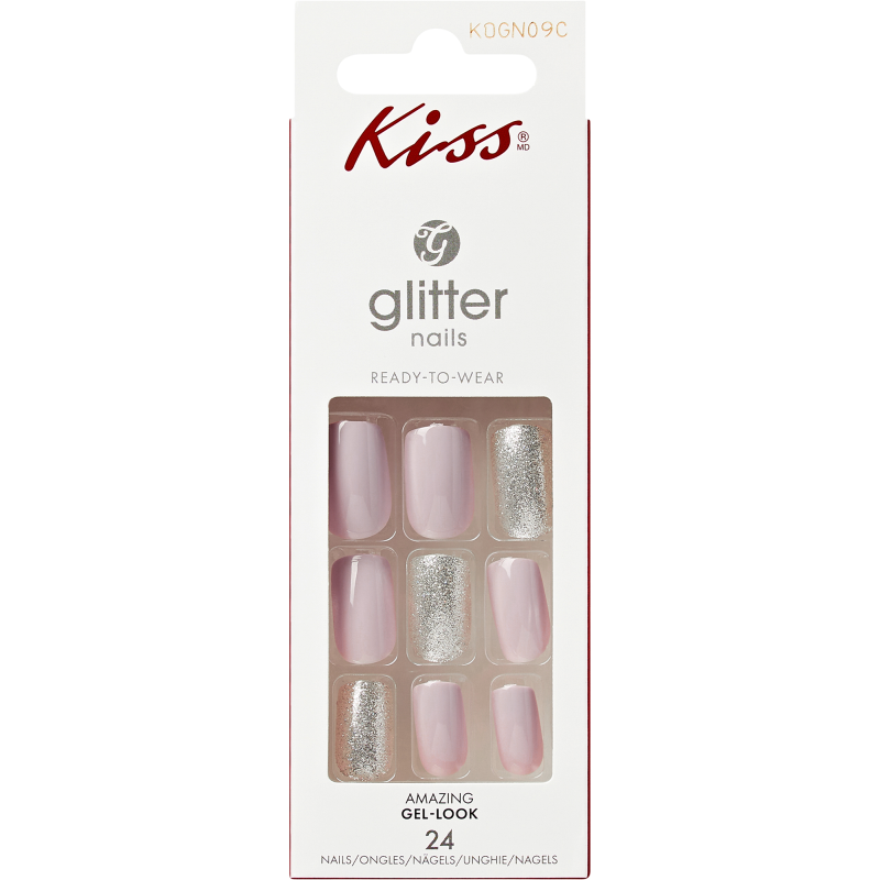 Tekokynnet Kiss Glitter Nails Glitters