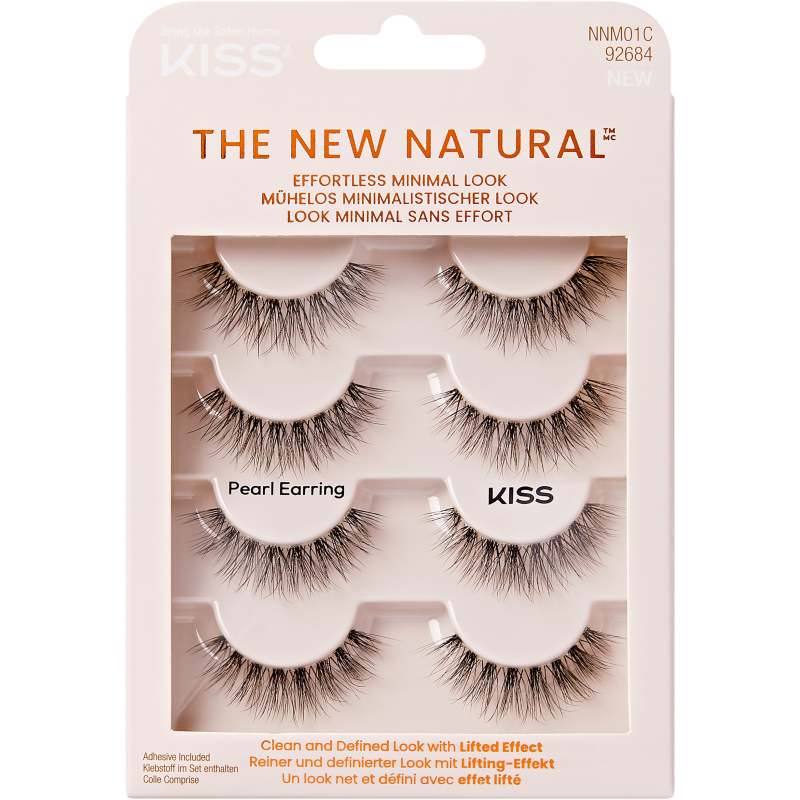 Tekoripset Kiss The New Natural Pearl Earring Multipack 01