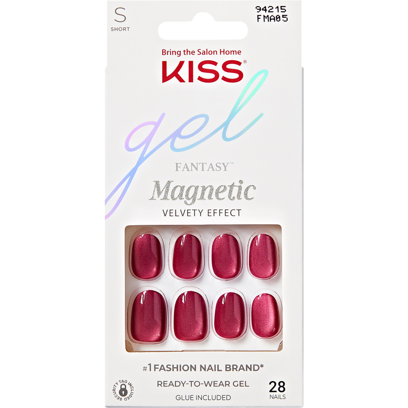 Tekokynnet Kiss Gel Fantasy Magnetic Set Us Free magneettikynnet