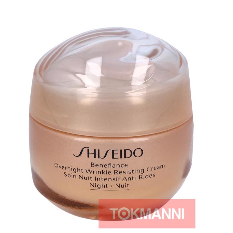 Yövoide, Shiseido 50 ml Benefiance Overnight Wrinkle Resisting Cream