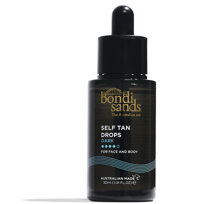 Itseruskettavat kasvotipat Bondi Sands 30 ml Dark