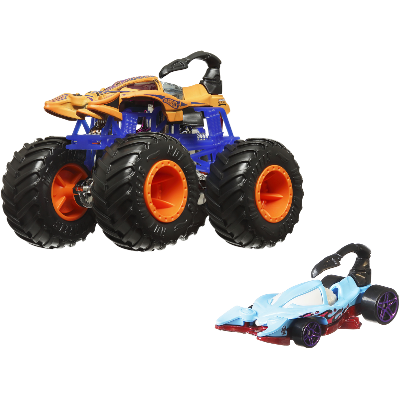Monsterauto ja pikkuauto Hot Wheels