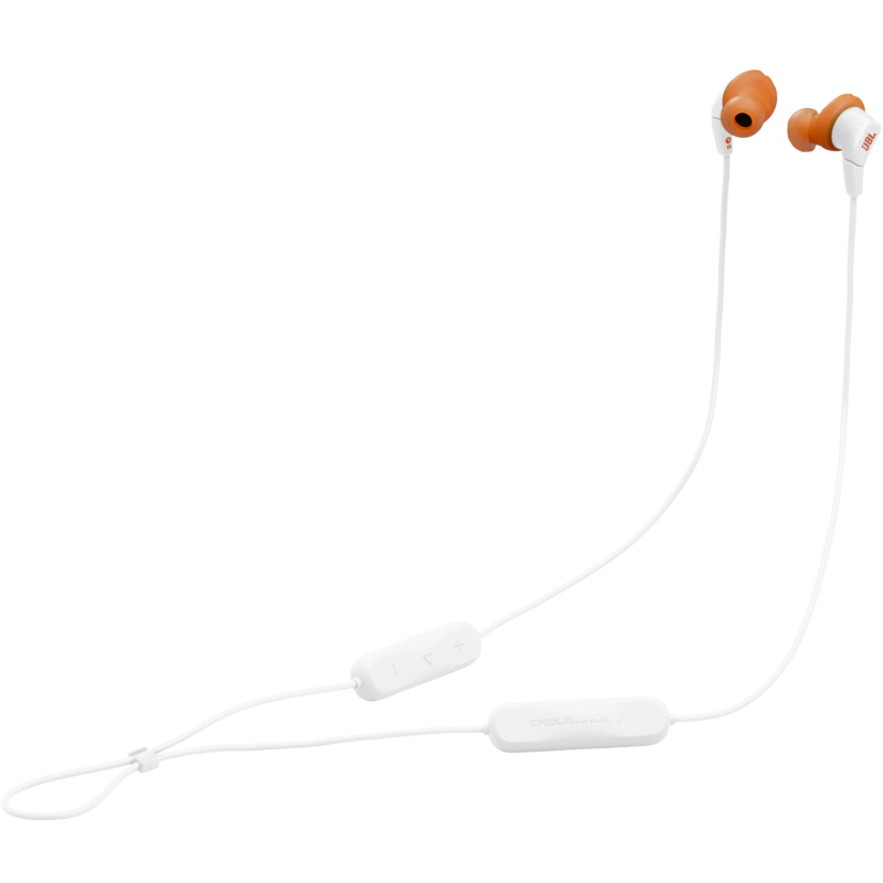 Nappikuulokkeet JBL Endurance Run 3 BT, valkoinen