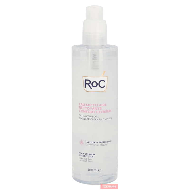 Misellivesi, ROC 400 ml Micellar Extra Comfort Cleansing Water