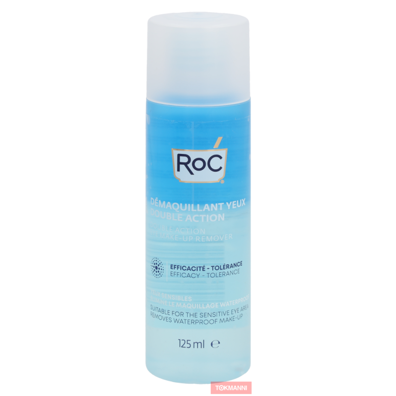 Silmämeikinpoistoaine, ROC 125 ml Double Action
