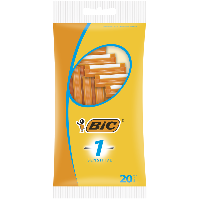 Varsiterä Bic 20 kpl Sensitive