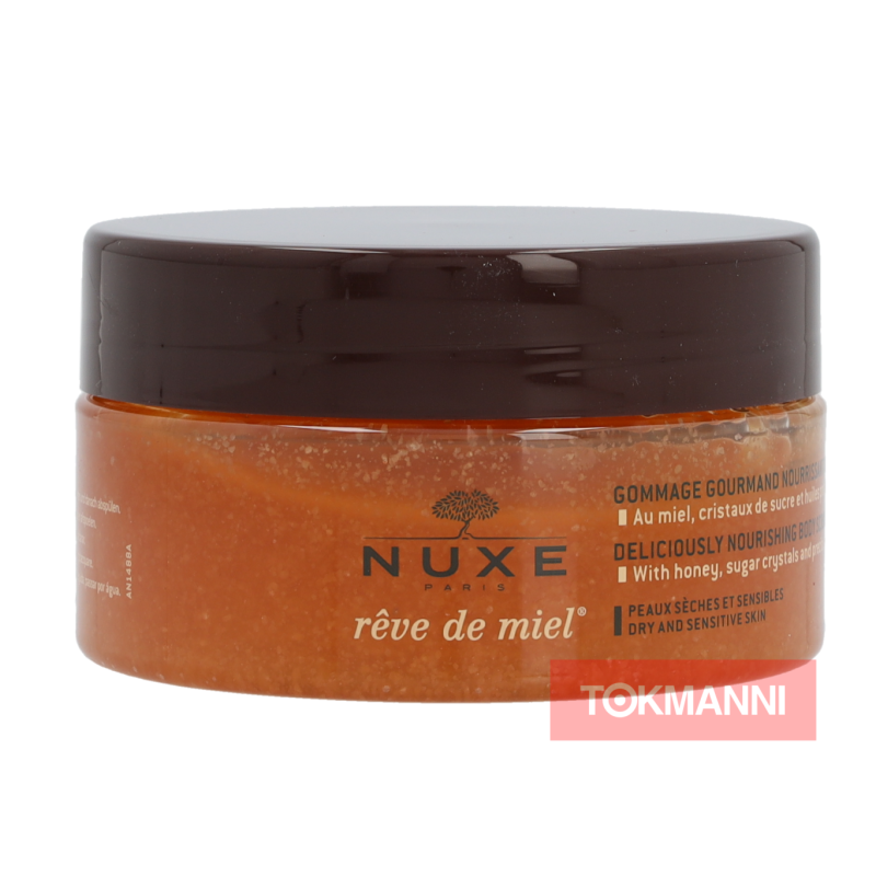 Kuorintavoide, Nuxe 175 ml Reve De Miel For Dry and Sensitive Skin