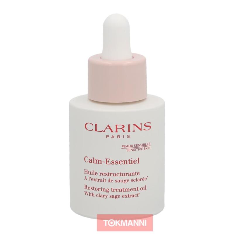 Kasvoöljy, Clarins 30 ml Calm-Essentiel Restoring Treatment