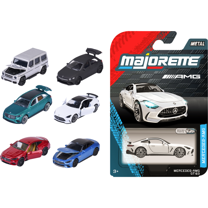 Pikkuauto Majorette Mercedes AMG Premium 1:64