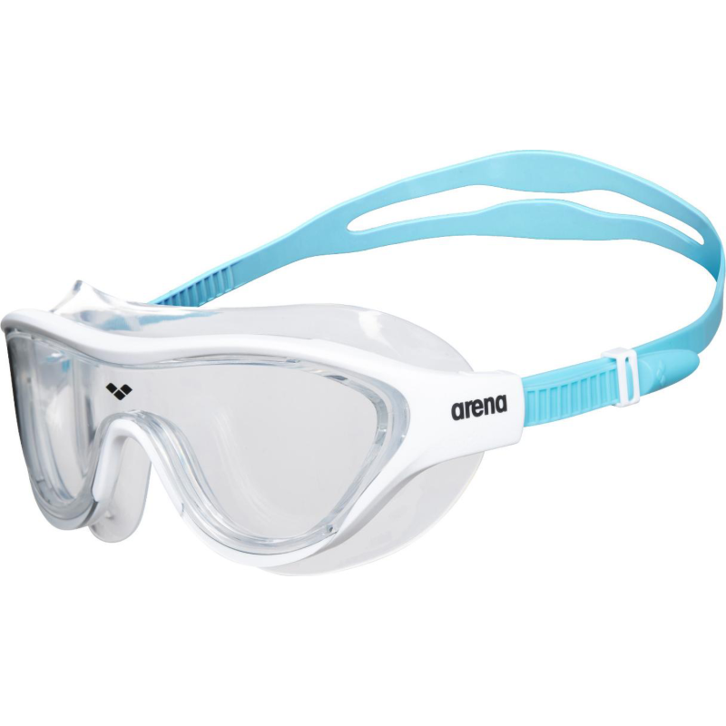 Uimamaski Arena The One Jr, Clear-White-Lightblue