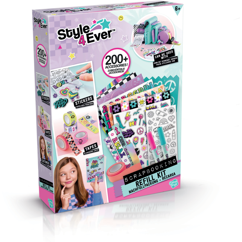 Koristelustudion täyttöpakkaus Style 4 Ever 3in1