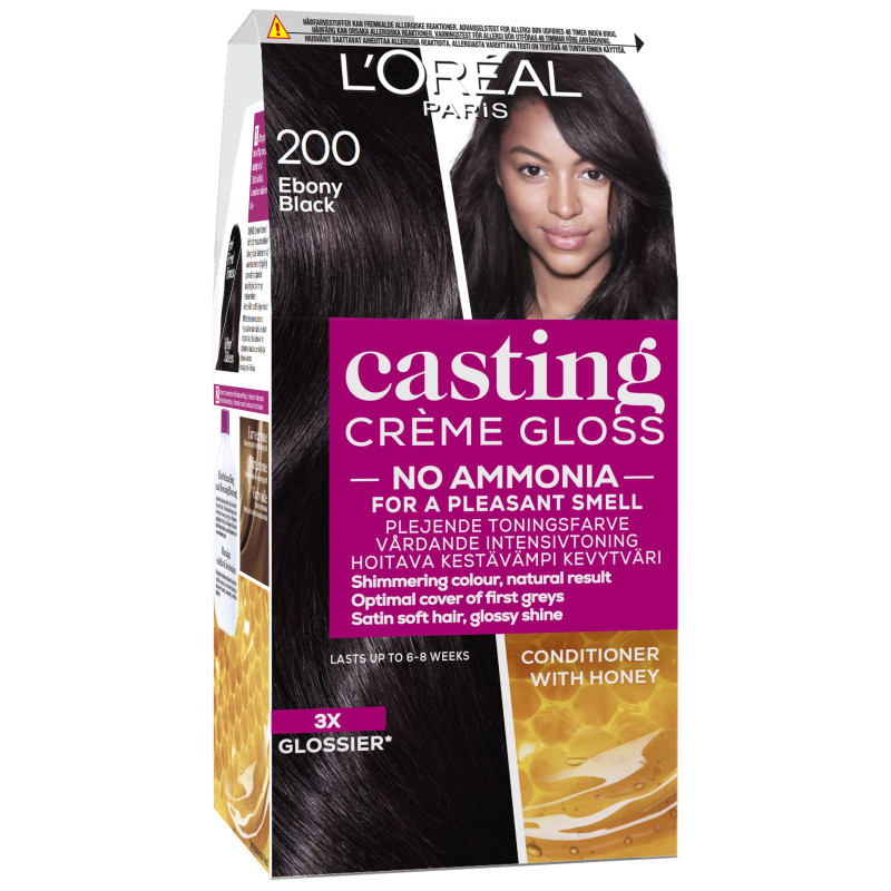 Kevytväri Gloss 200 Ebony Black