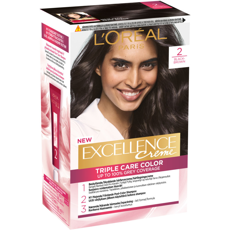 Kestoväri Creme 2 Black Brown