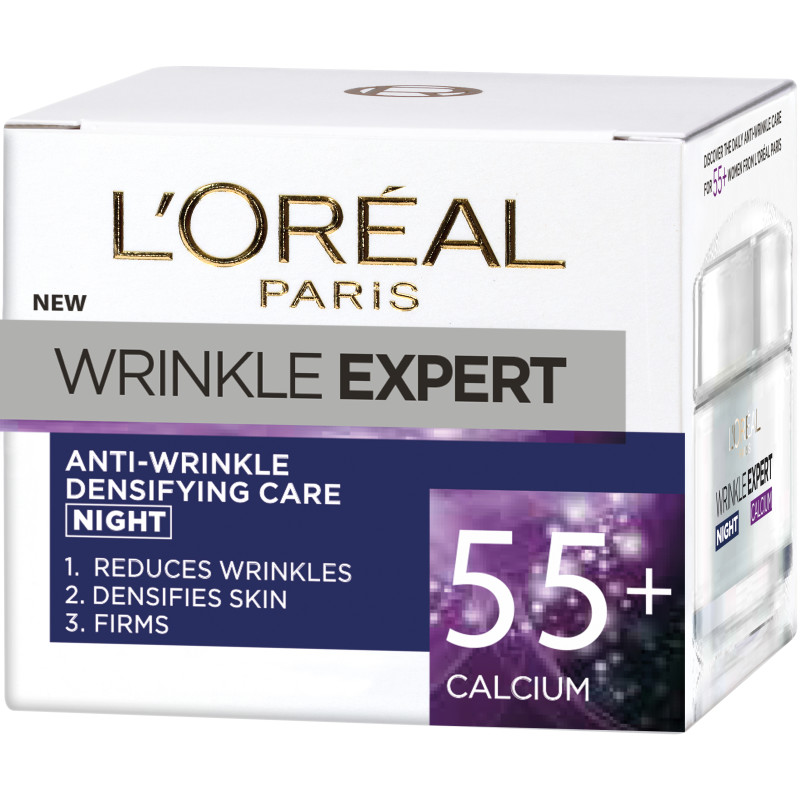 Yövoide Loreal 50 ml Wrinkle Expert 55+