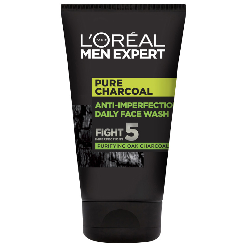 Kasvojenpuhdistusgeeli Loreal Men Expert 100 ml Pure Carbon