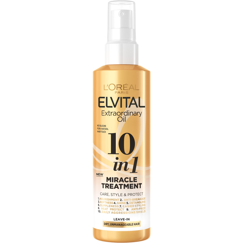 Hoitoaine Loreal Elvital 150 ml Extraordinary Oil 10in1