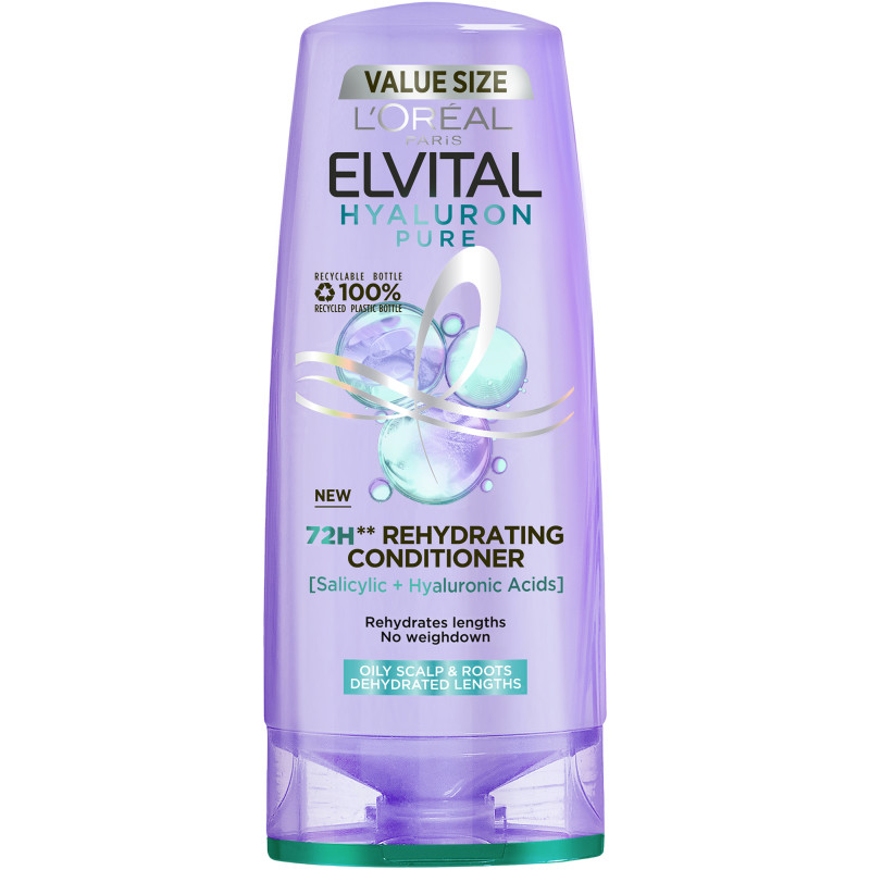 Hoitoaine Loreal Elvital 200 ml Hyaluron Pure