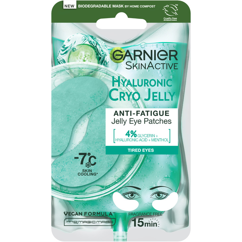 Silmänalusnaamio Garnier 5 g Hyaluronic Cryo Jelly