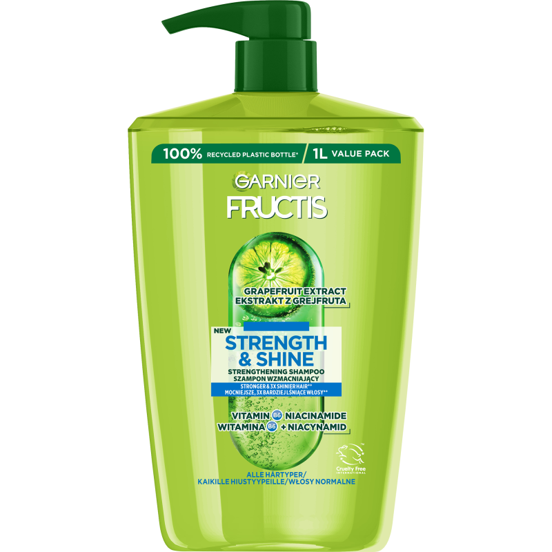 Shampoo Garnier Fructis 1 l Strength & Shine