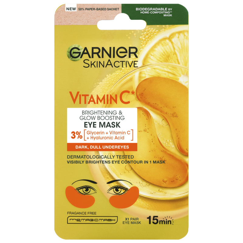 Silmänalusnaamio Garnier 5 g Vitamin C