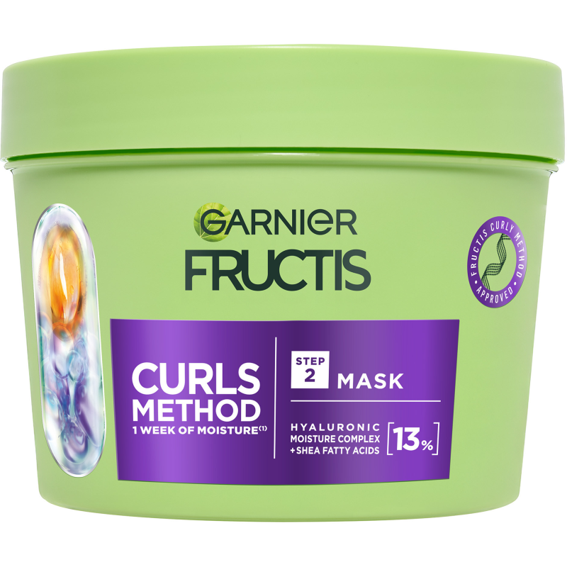Hiusnaamio Garnier Fructis 370 ml Curls Method