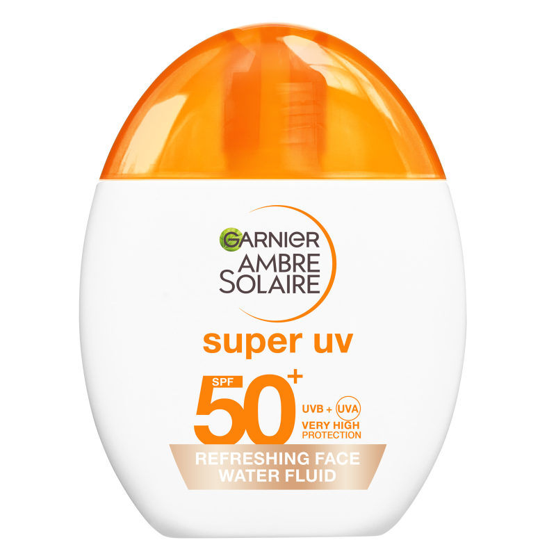 Aurinkosuojaemulsio Garnier 40 ml Super UV Refreshing Water Fluid kasvoille SPF50