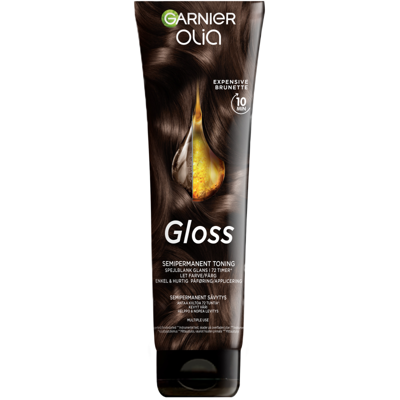Hiusmaski Garnier Olia 150 ml Gloss Mask Expensive Brunette
