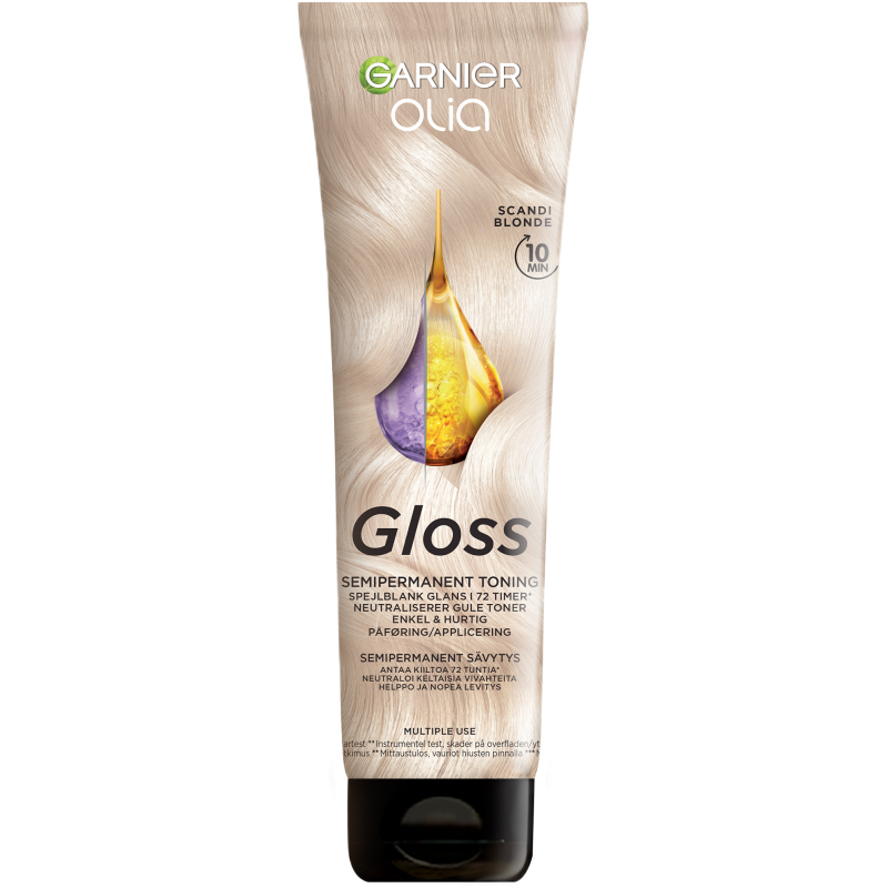 Hiusmaski Garnier Olia 150 ml Gloss Mask Scandi Blonde