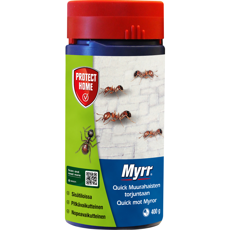 Quick Myrr 400 g muurahaisten torjuntaan