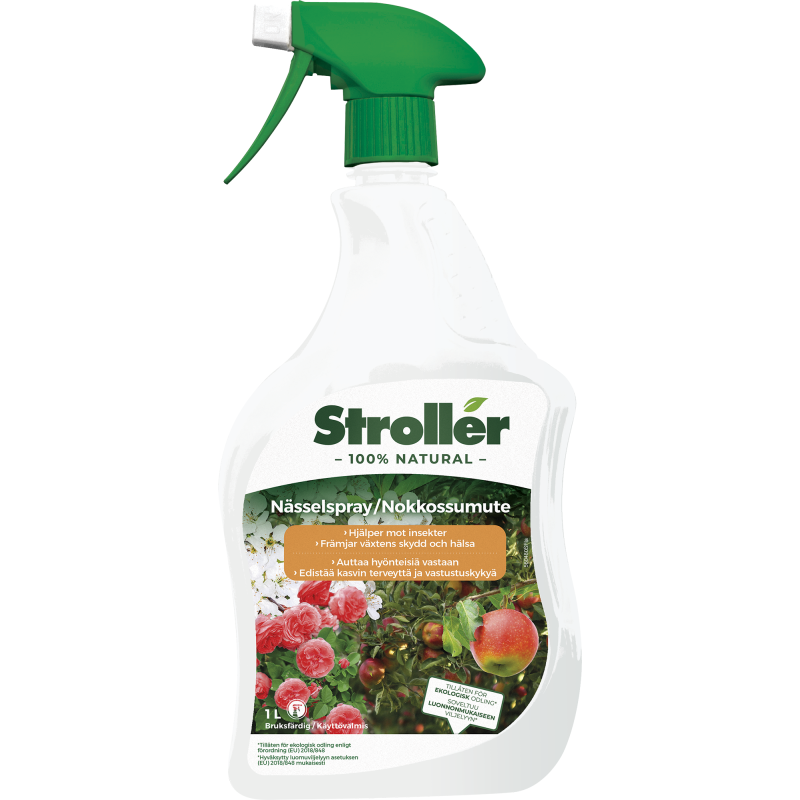 Nokkossumute Stroller 1 l tuhohyönteisiä vastaan