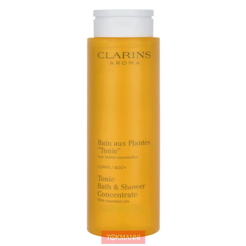 Vartalonpuhdistusgeeli, Clarins 200 ml Tonic Bath & Shower Concentrate