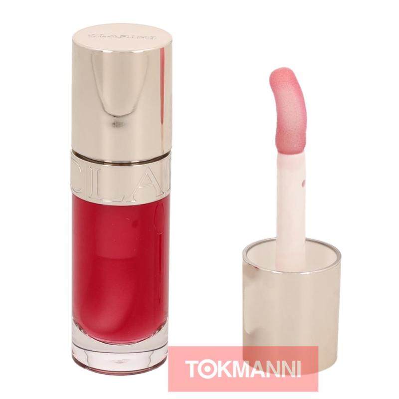 Huuliöljy, Clarins 7 ml Lip Comfort #02 Raspberry