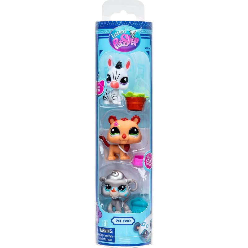 Hahmot Littlest Pet Shop Pet Trio Tube 1