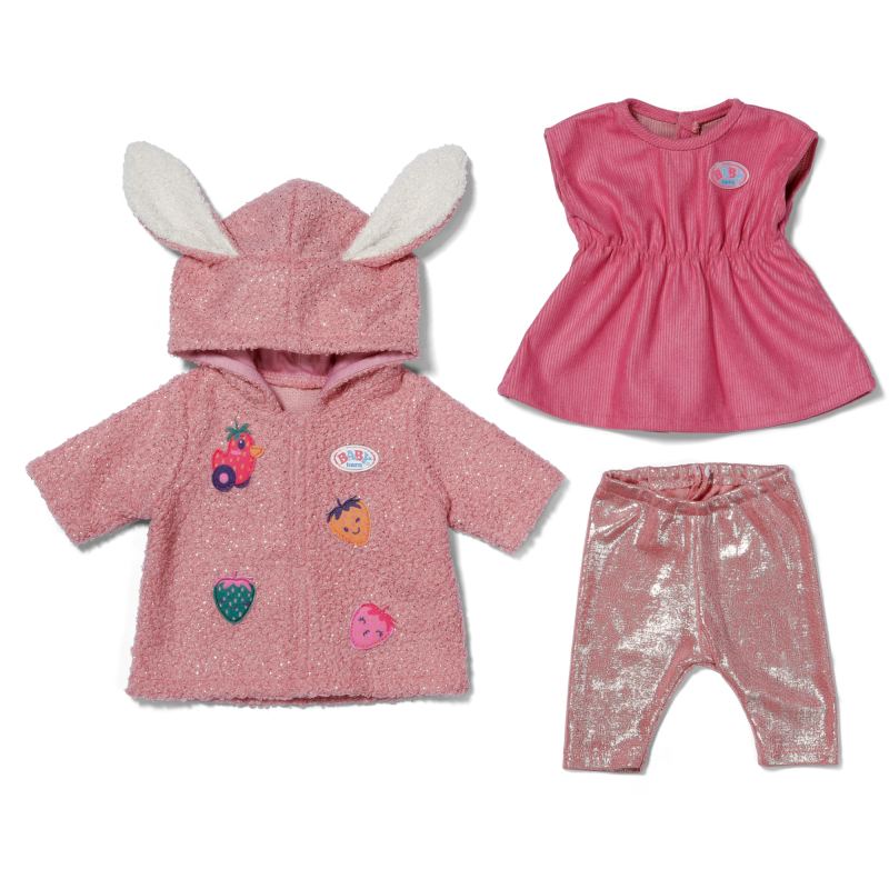 Nuken takki ja asusetti Baby Born